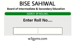 BISE Sahiwal Board 9th Class Result